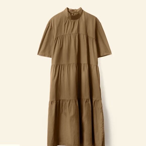 Everlane The tiered mockneck  dress XXS sold out on site - Picture 1 of 13